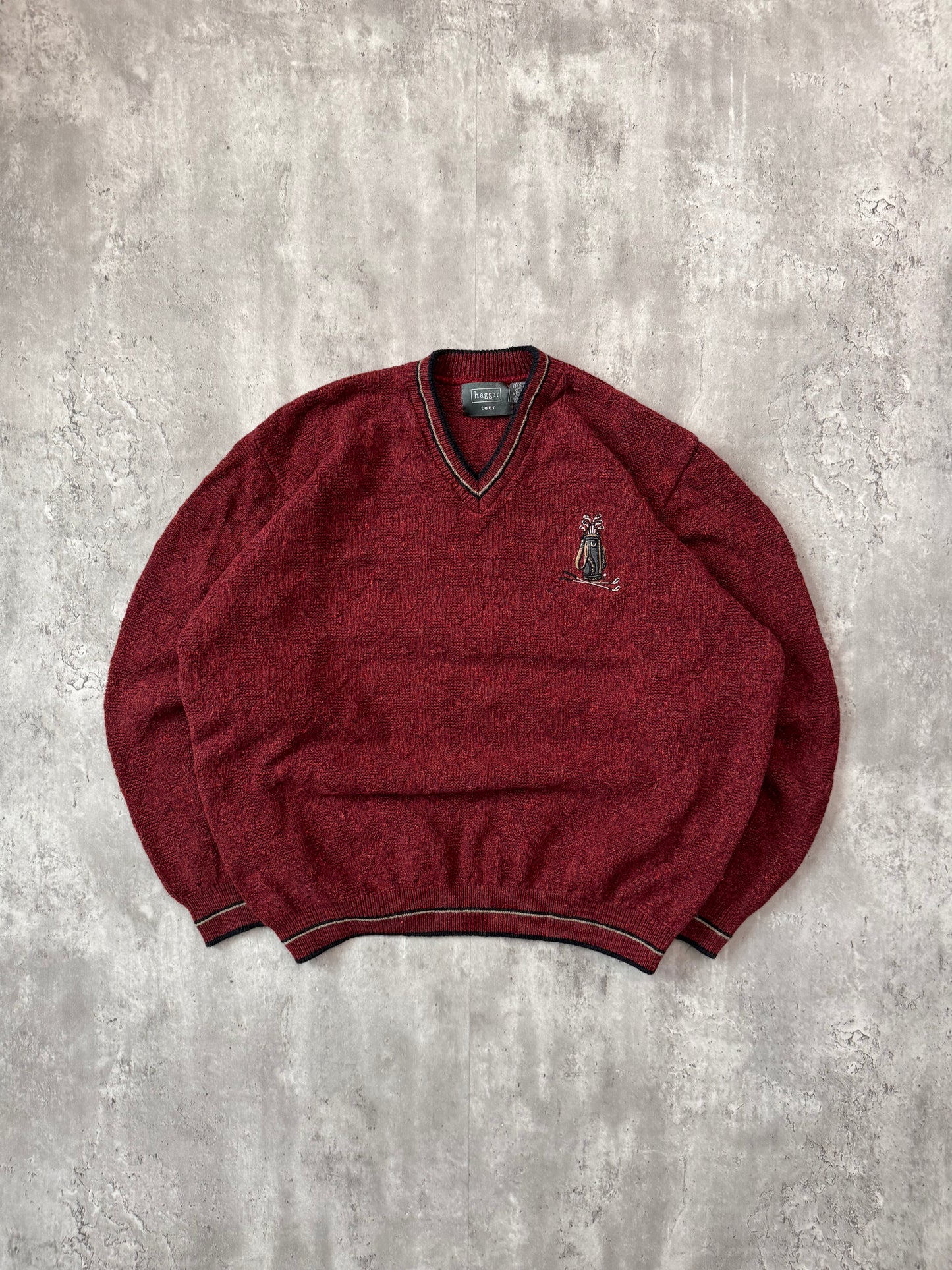 90's Golf Sweater - L