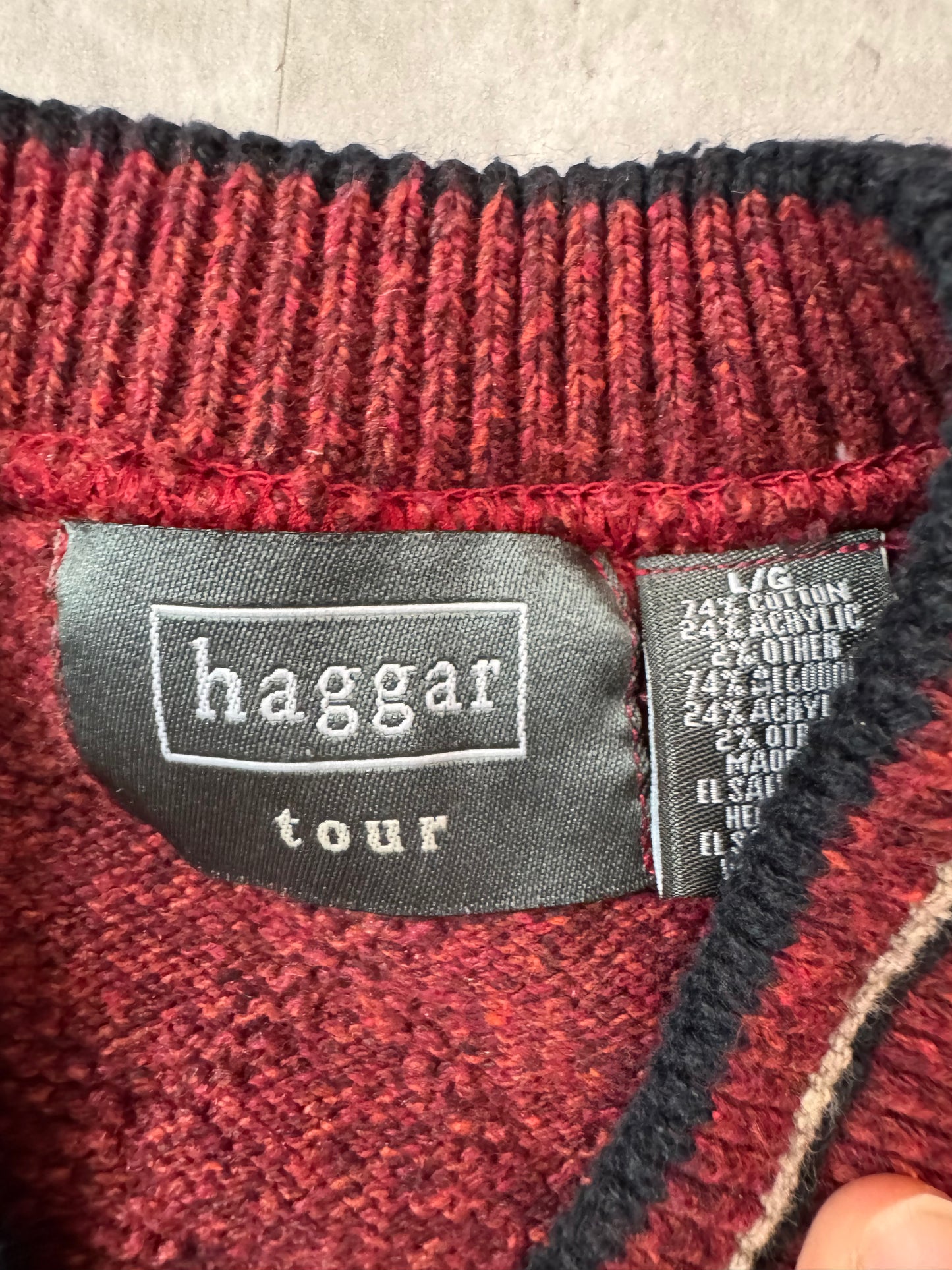 90's Golf Sweater - L