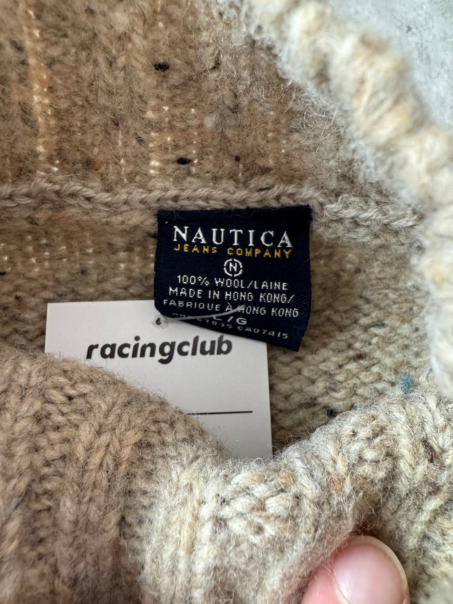 90's Nautica Sweater - L