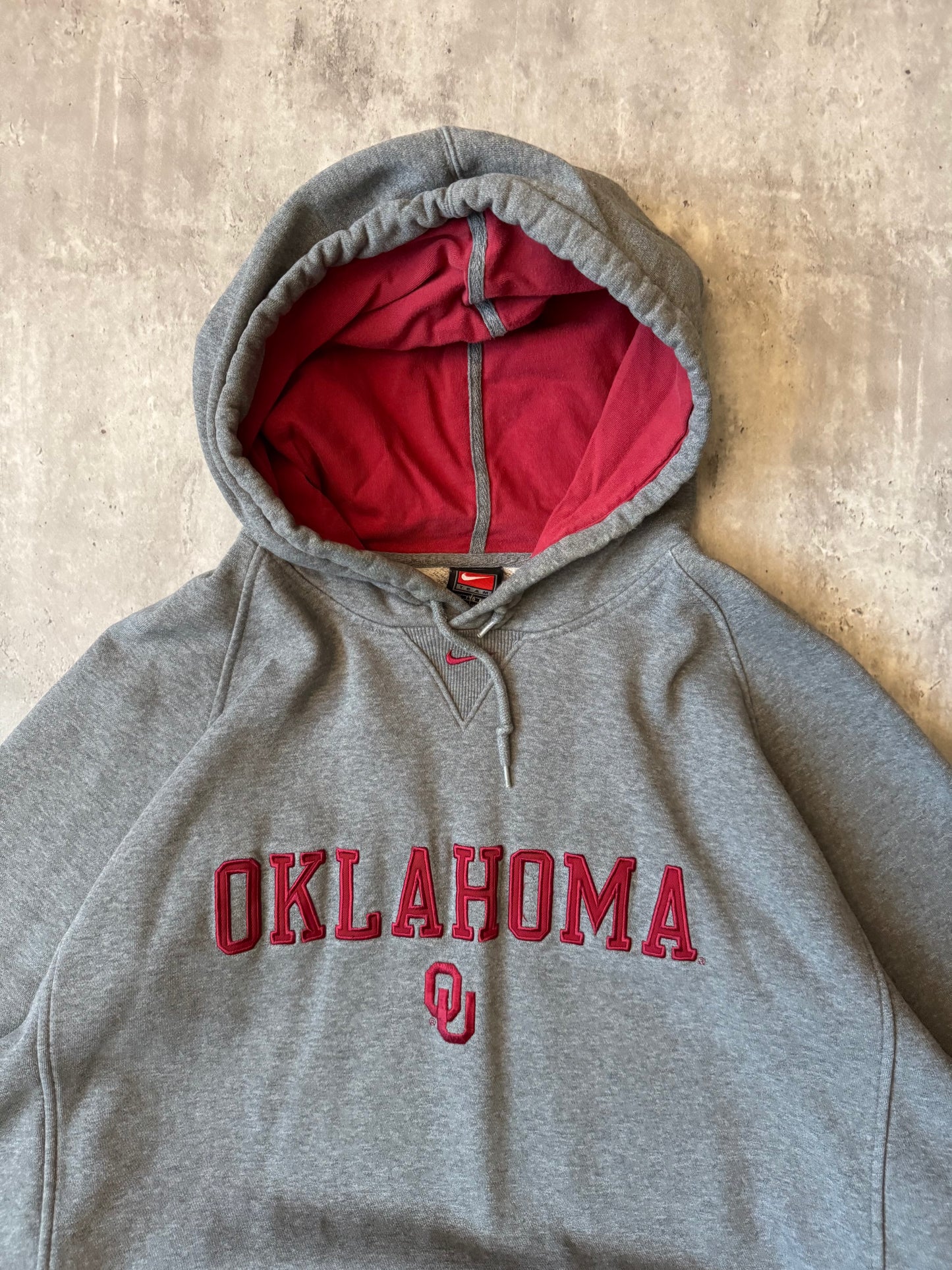 90's Oklahoma Nike Hoodie - XXL