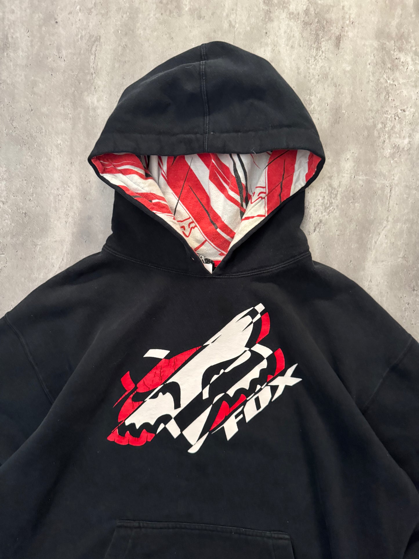 2000's Fox Racing Hoodie - XL