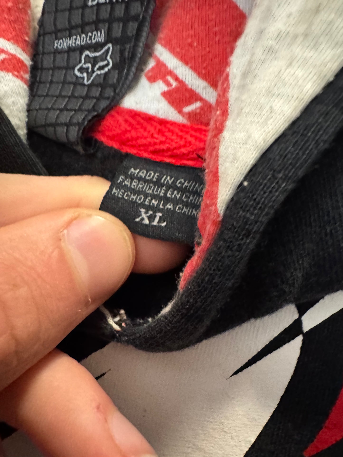 2000's Fox Racing Hoodie - XL