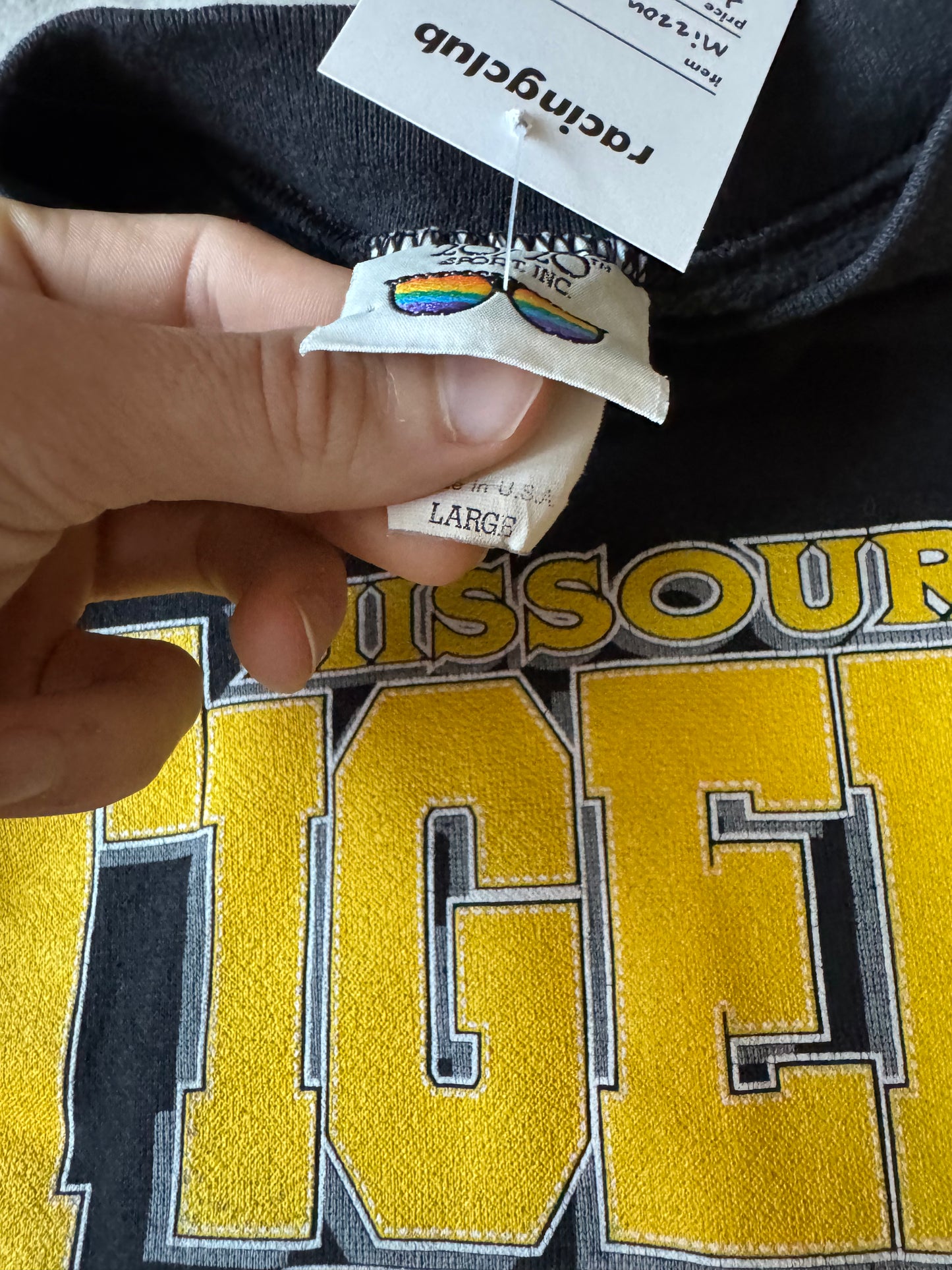 90's Missouri Tigers Sweatshirt - L