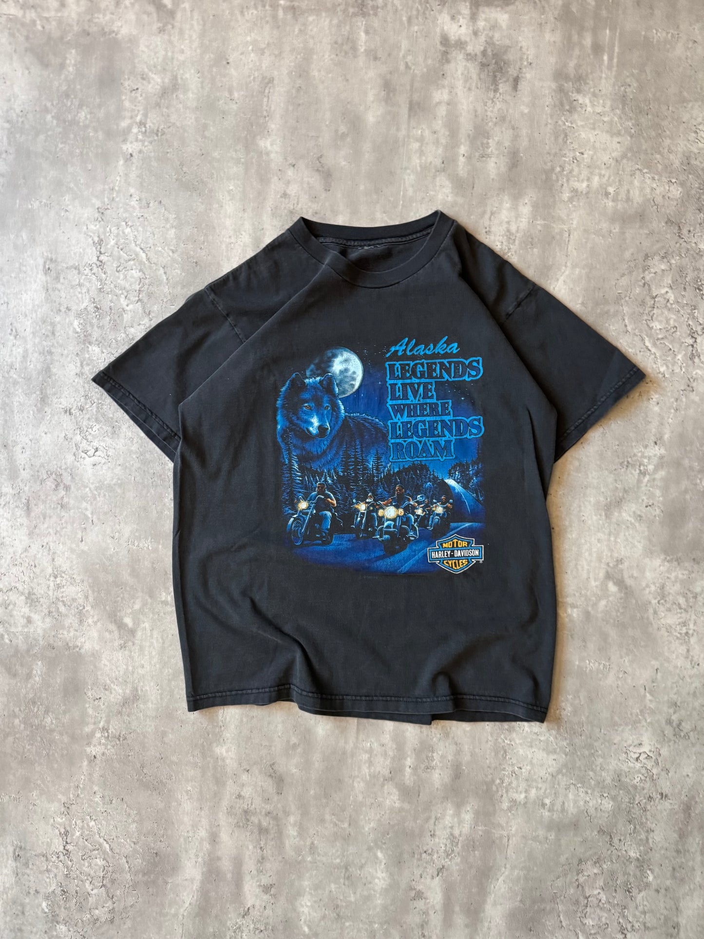90's Harley T-shirt - M/L