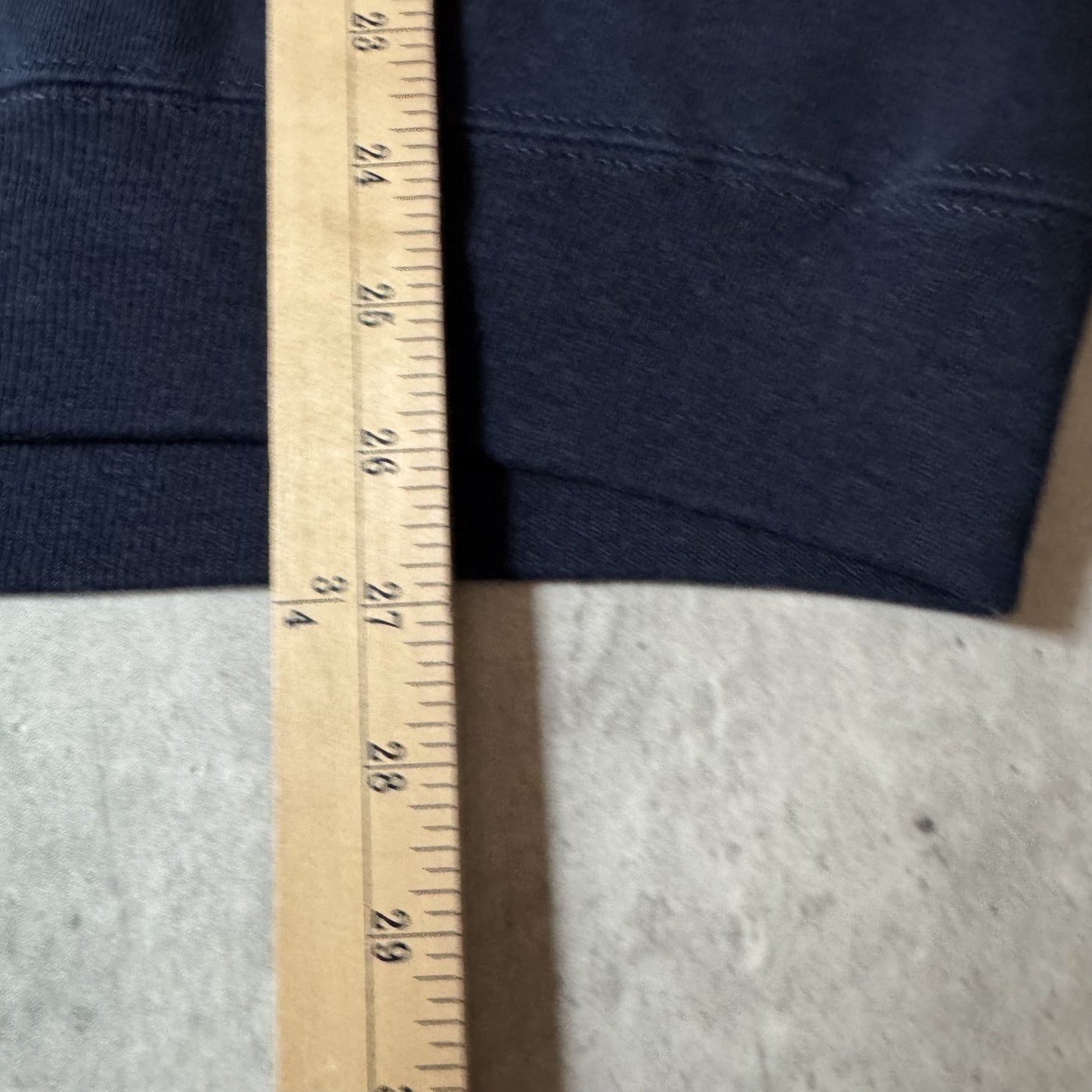Vintage KU University Navy Blue Crewneck Sweatshirt - L