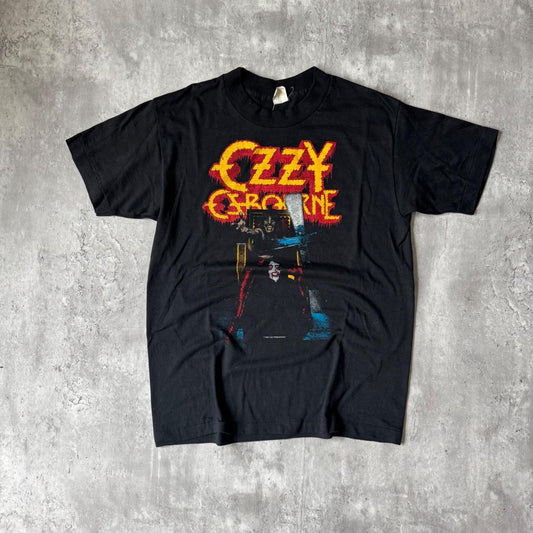 Vtg 1982 Ozzy Osbourne Speak of the Devil Tour Shirt Black L