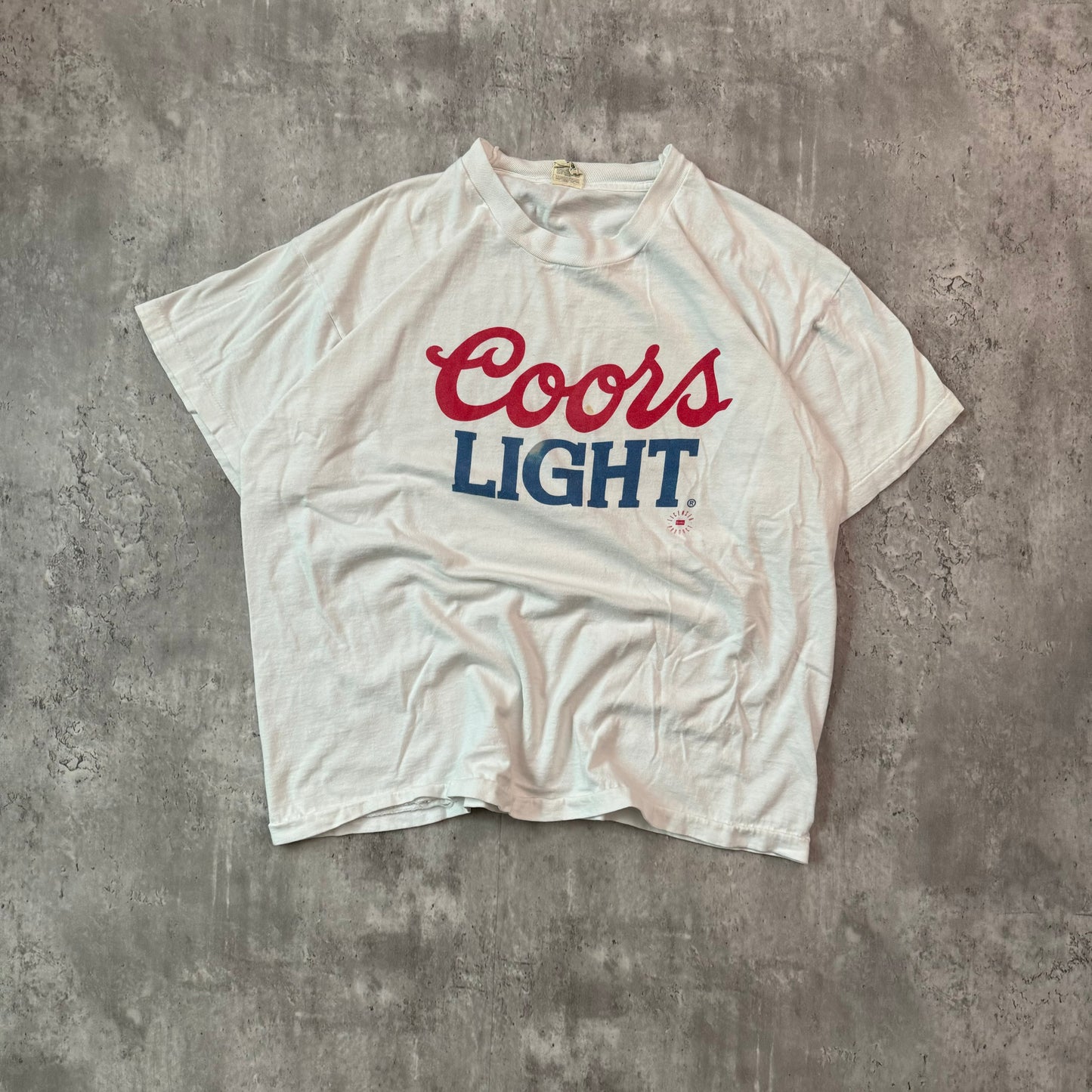 Vintage 1990's Coors Light T-shirt - L