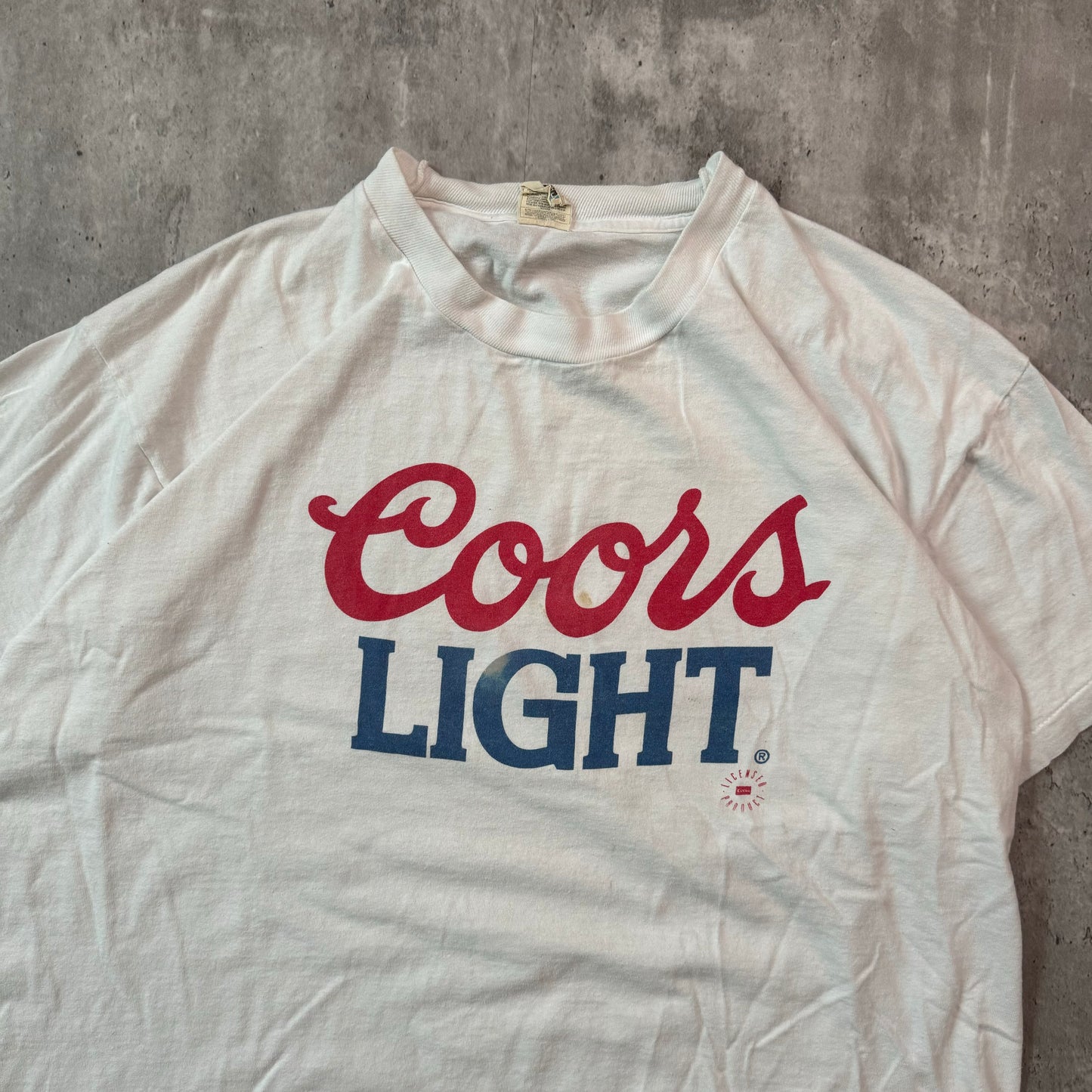 Vintage 1990's Coors Light T-shirt - L