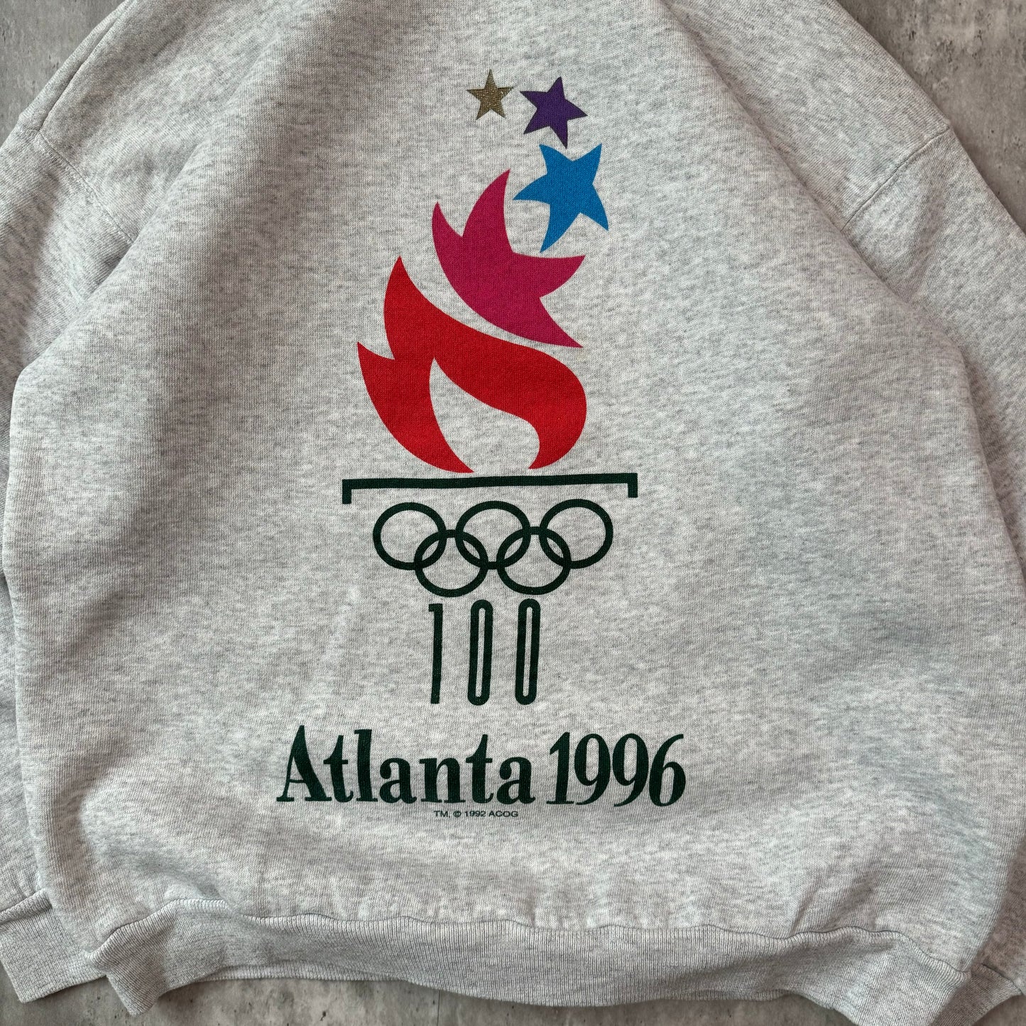 Vintage 1990's Atlanta Olympics Crewneck - M