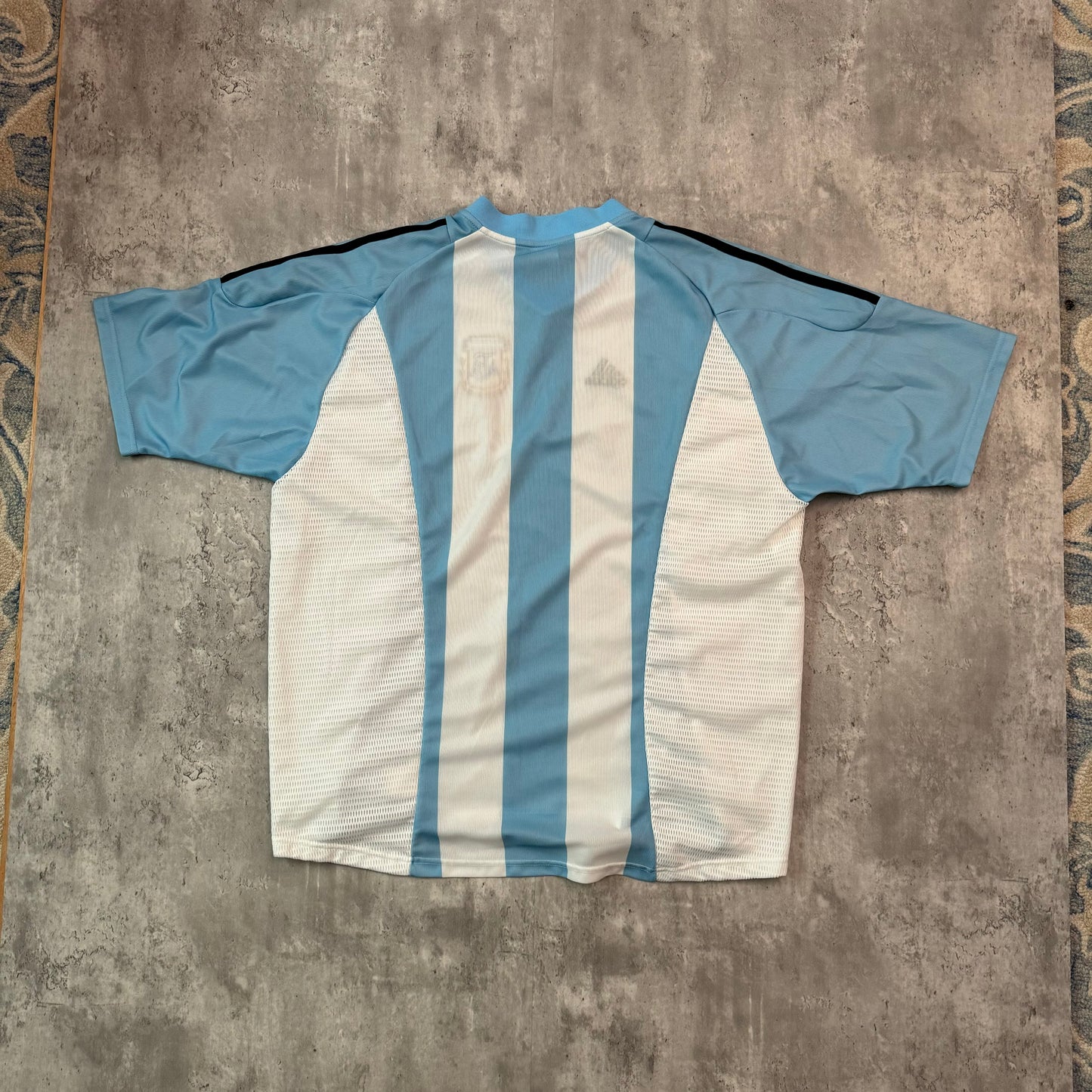 2002-2004 Adidas Argentina Soccer Jersey - XXL