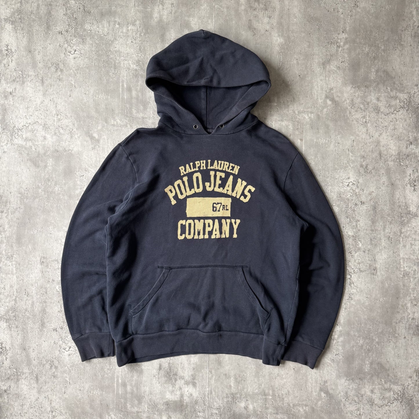 Ralph Lauren Polo Jeans Company Navy Hoodie Sweatshirt - M