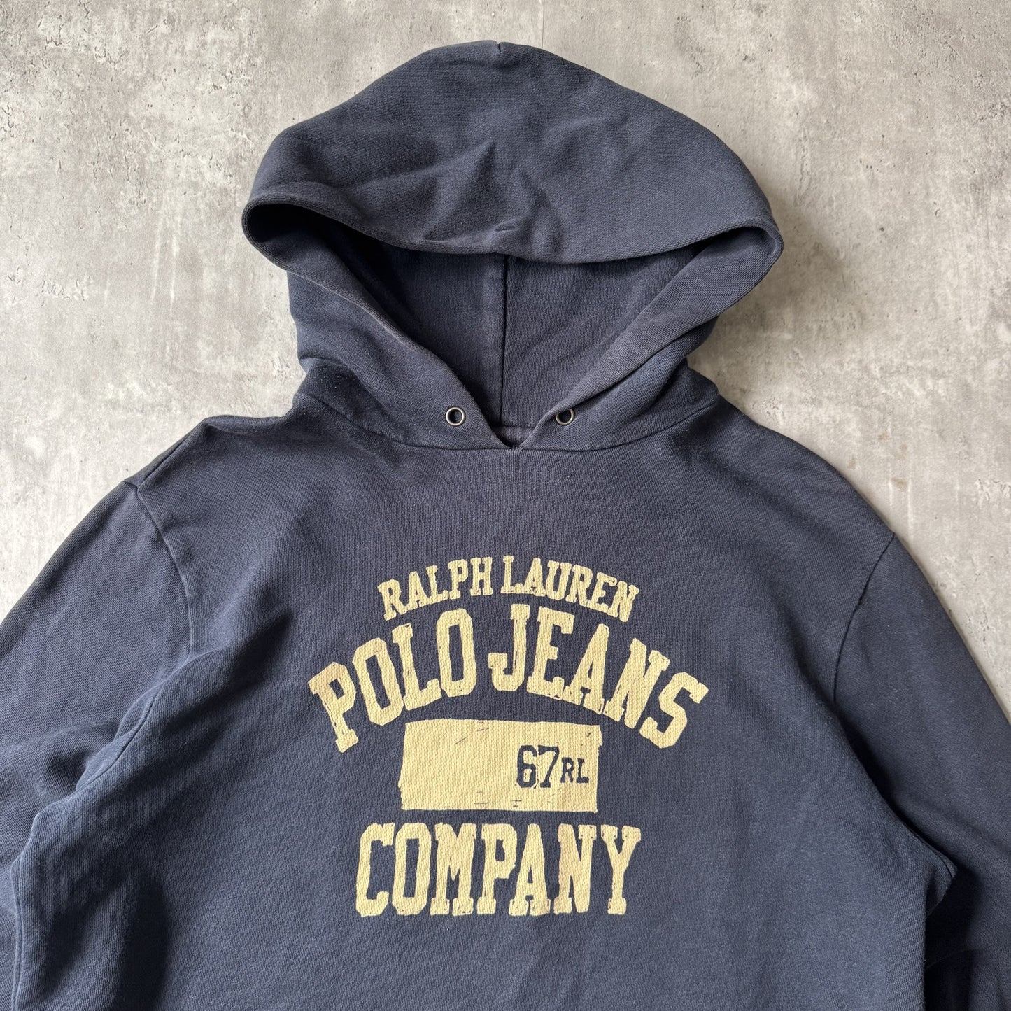 Ralph Lauren Polo Jeans Company Navy Hoodie Sweatshirt - M