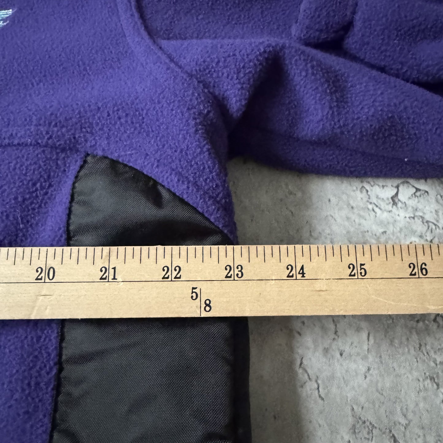 Vintage Pro Player NBA Utah Jazz Purple Fleece Jacket - YXL