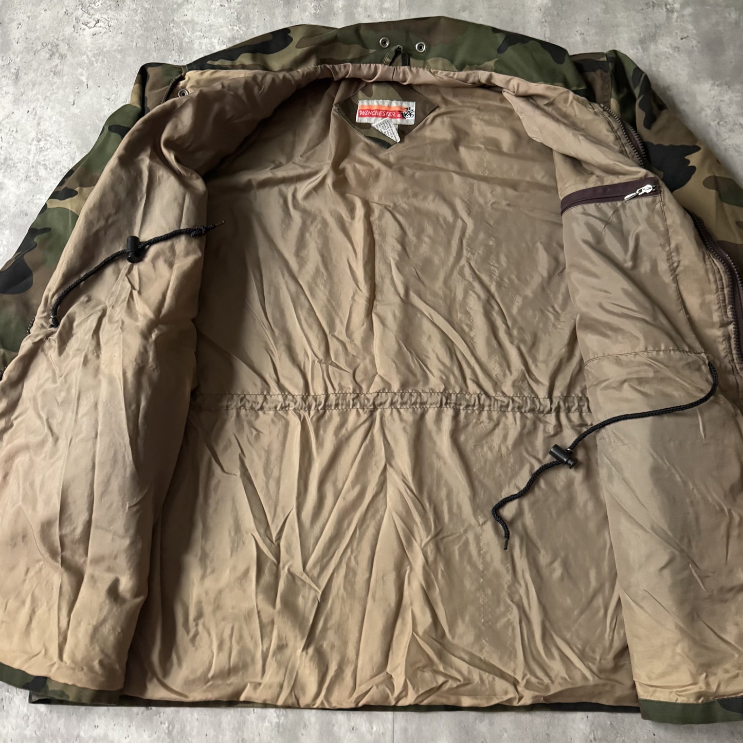 80s/90s Vintage Winchester Camouflage Hunting Jacket - L