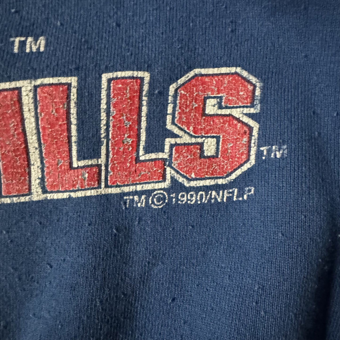 Vintage 1990 Buffalo Bills Super Bowl XXV AFC Champions - L