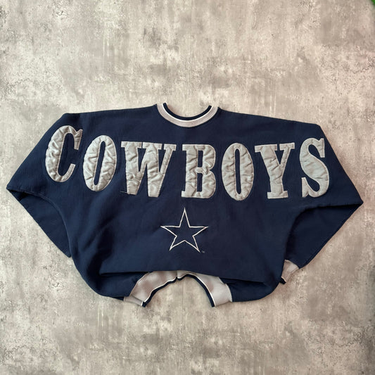 Vintage 1990's Dallas Cowboys Legends Spellout Sweatshirt - L