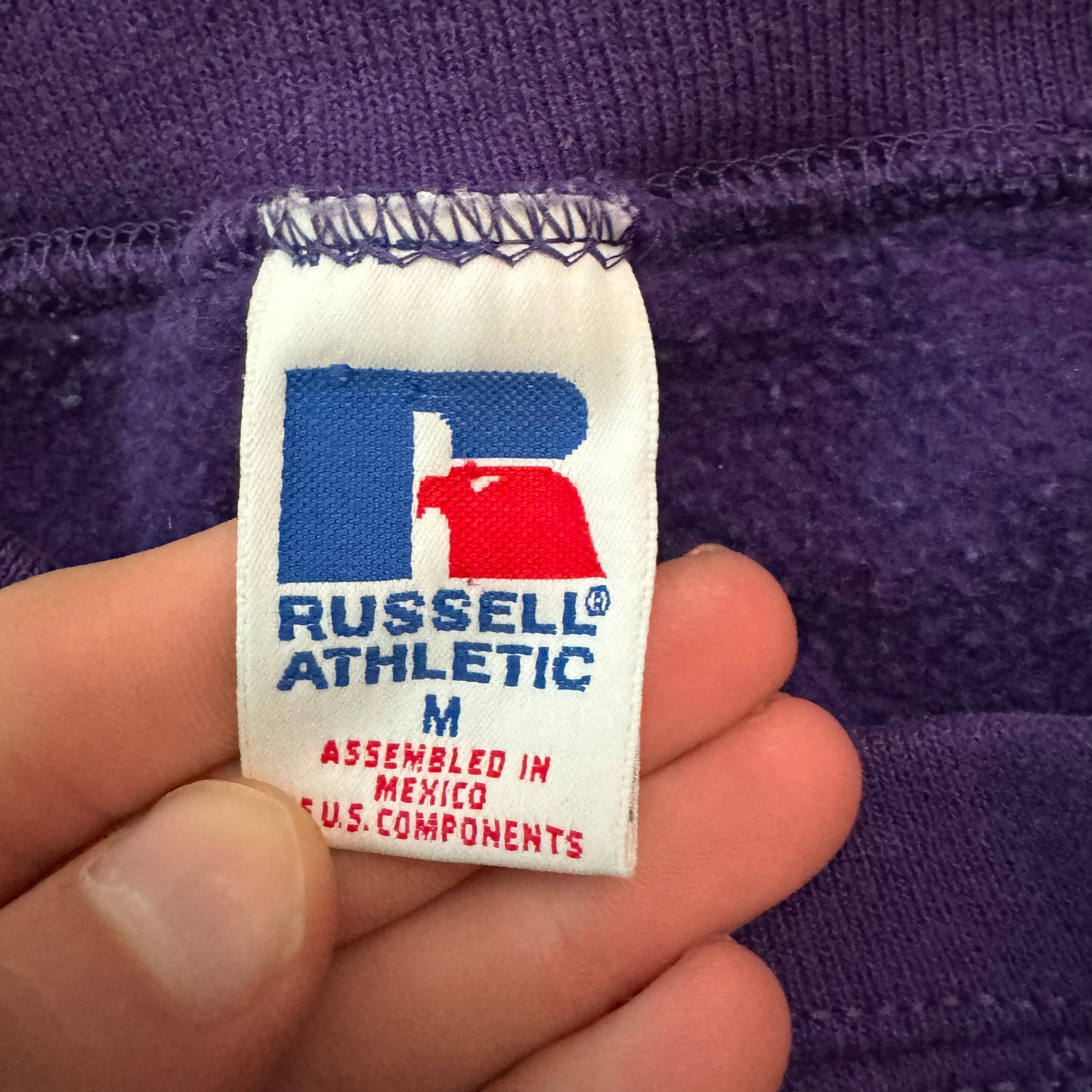 Vintage 90's Kansas State Russell Crewneck Sweatshirt - M