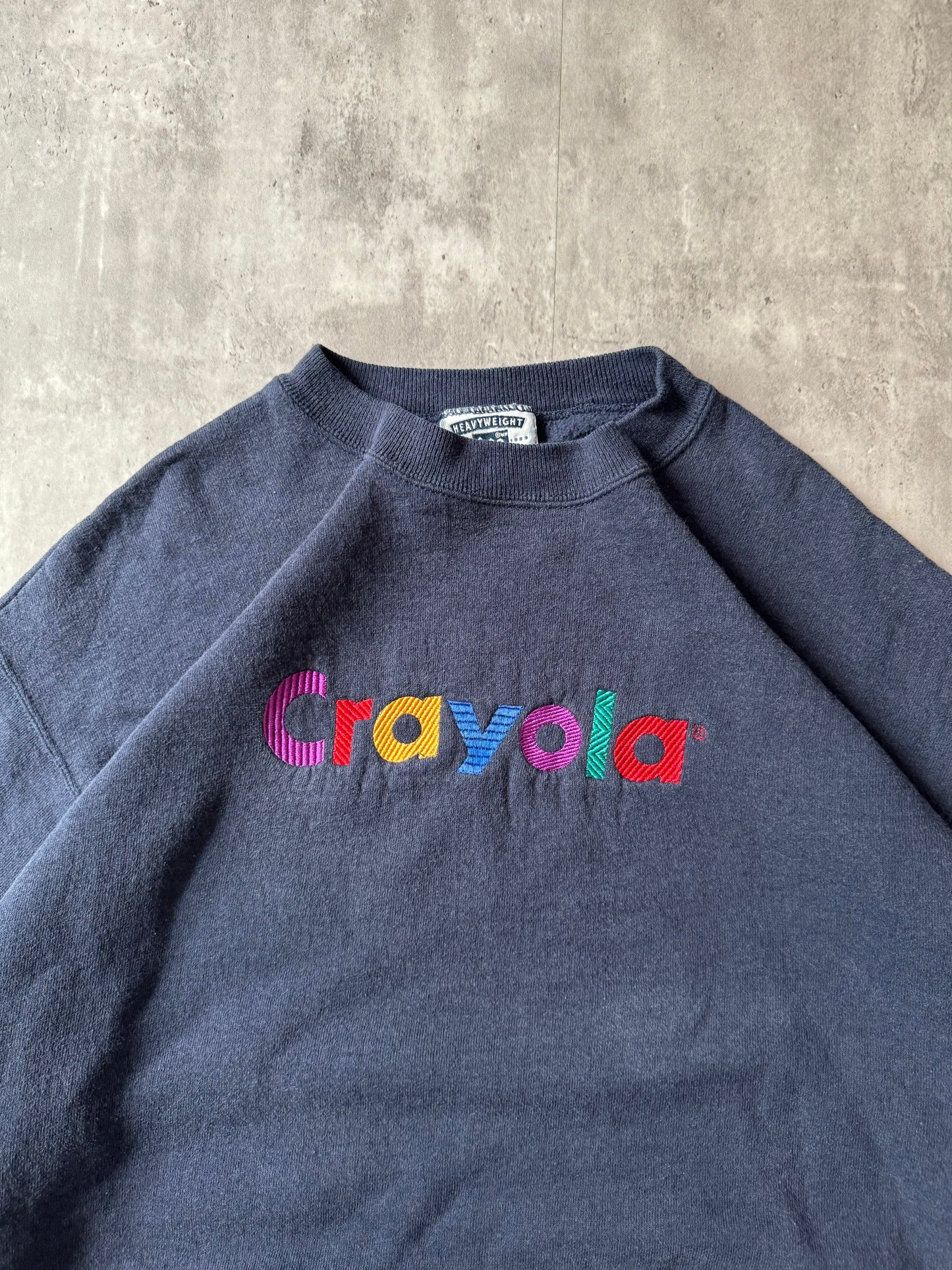 Vintage 90's Crayola Crewneck Sweatshirt - L