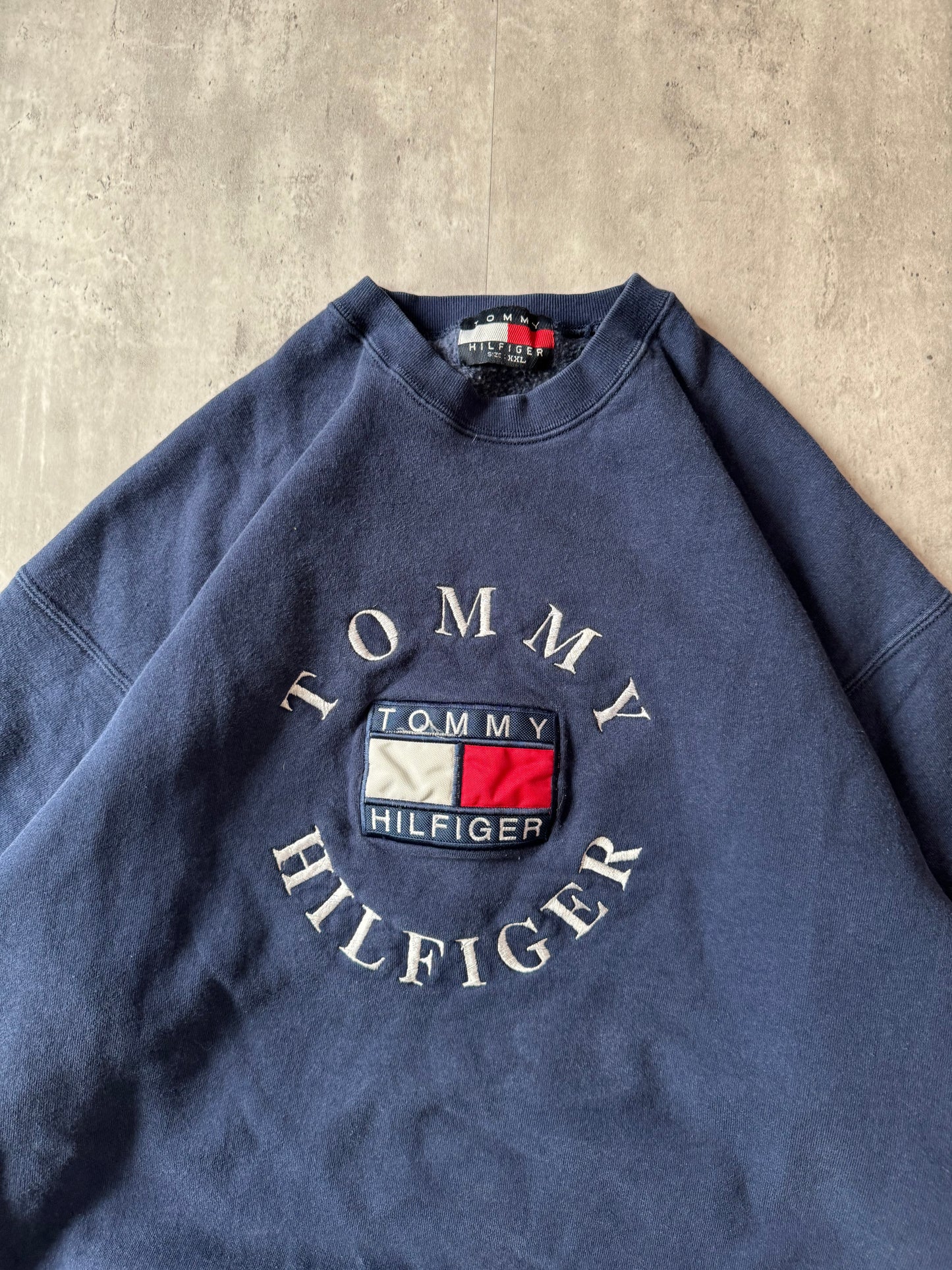 Vintage 90's Tommy Hilfiger Crewneck Sweatshirt -XXL