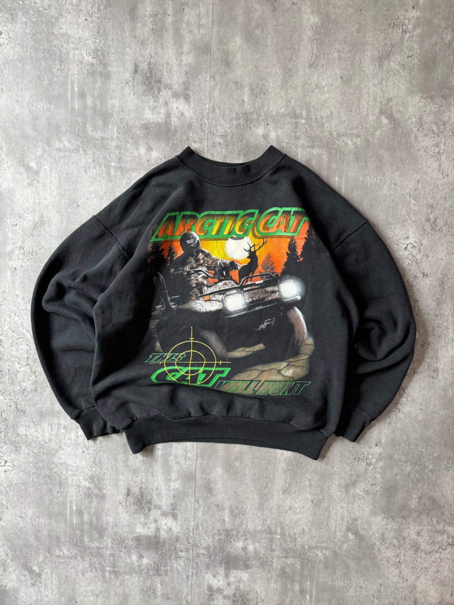 Vintage 90's Arctic Cat Crewneck Sweatshirt - M