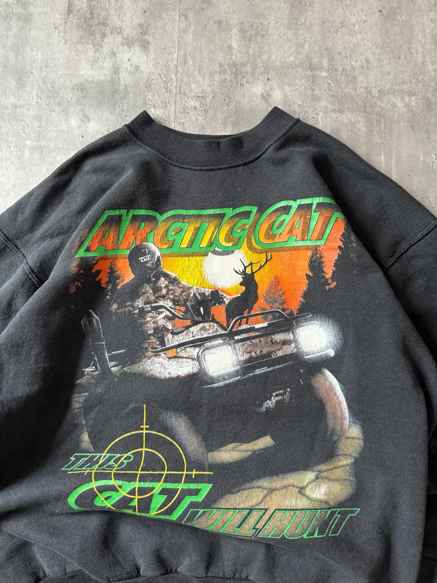 Vintage 90's Arctic Cat Crewneck Sweatshirt - M