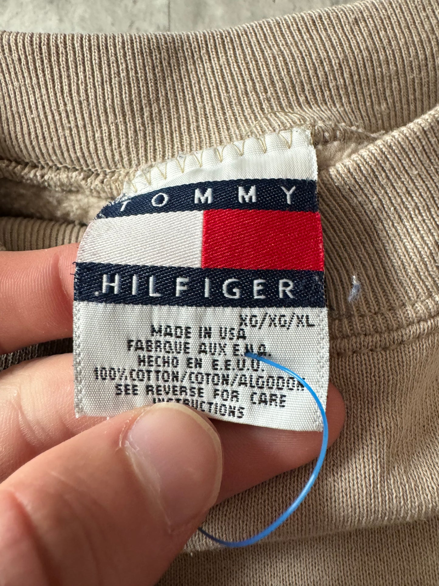 Vintage 90's Tommy Hilfiger Crewneck Sweatshirt - XL