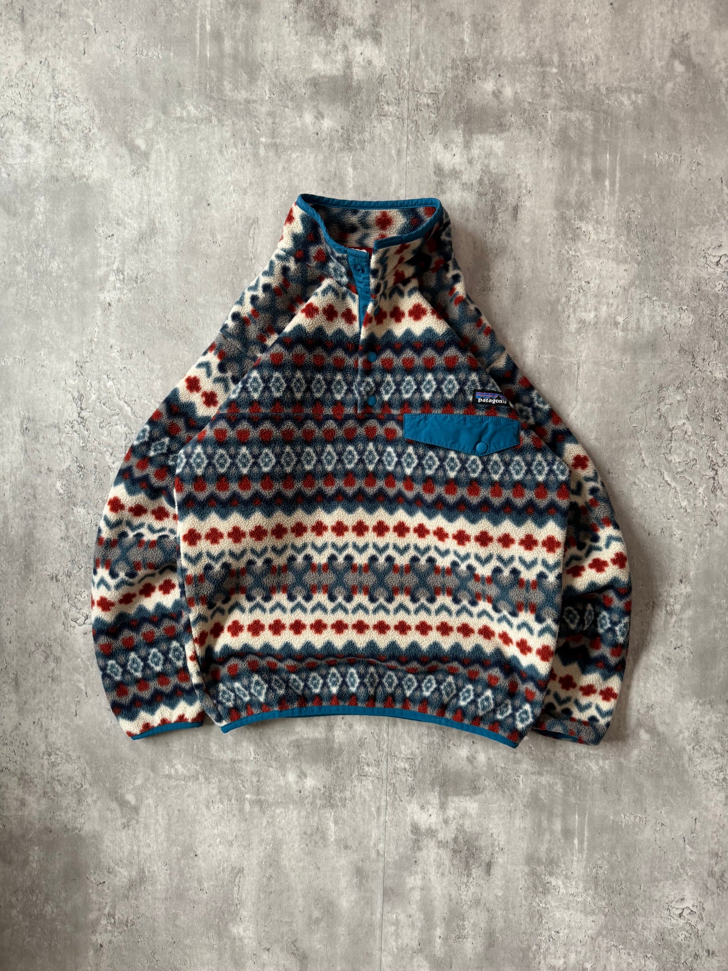 Rare Rain Drop Patagonia Synchilla - XS