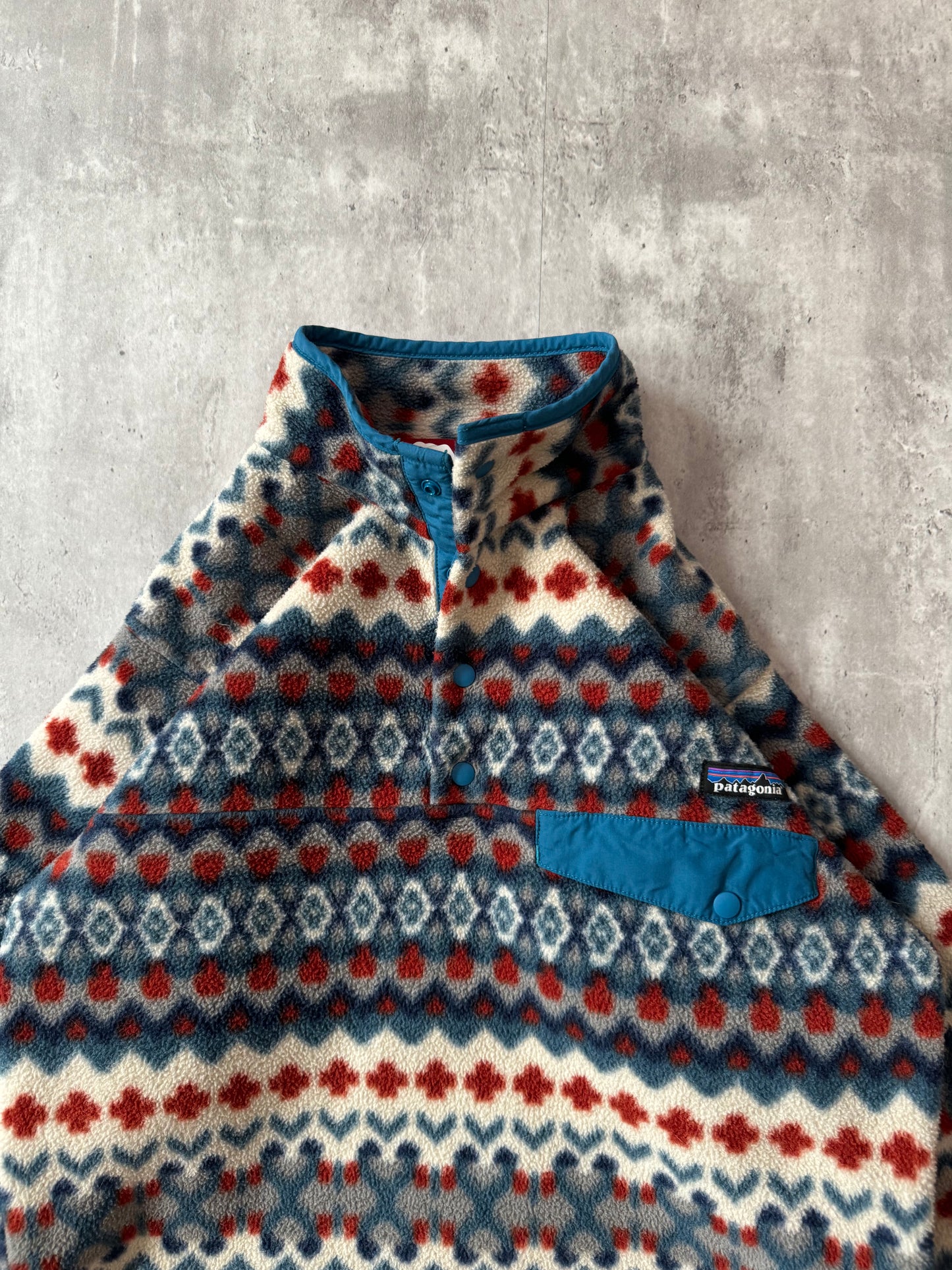 Rare Rain Drop Patagonia Synchilla - XS