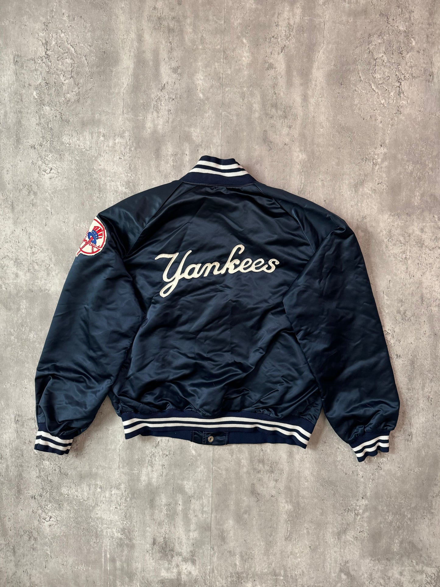 Vintage 80's/90's Yankees Dugout Jacket - S/M