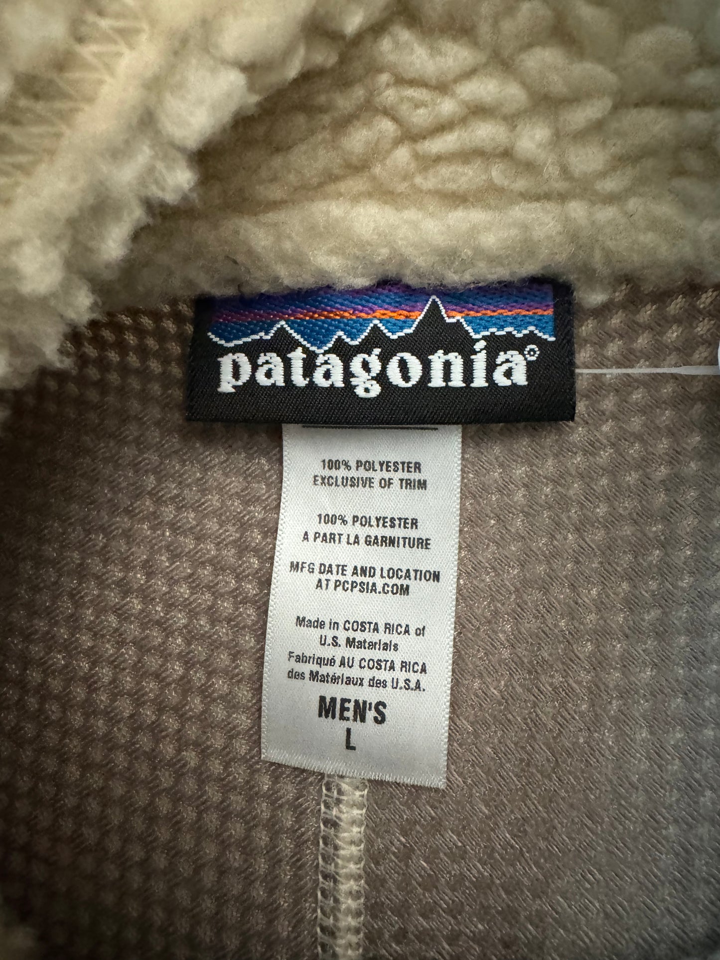 Patagonia Deep Pile Fleece Vest - L