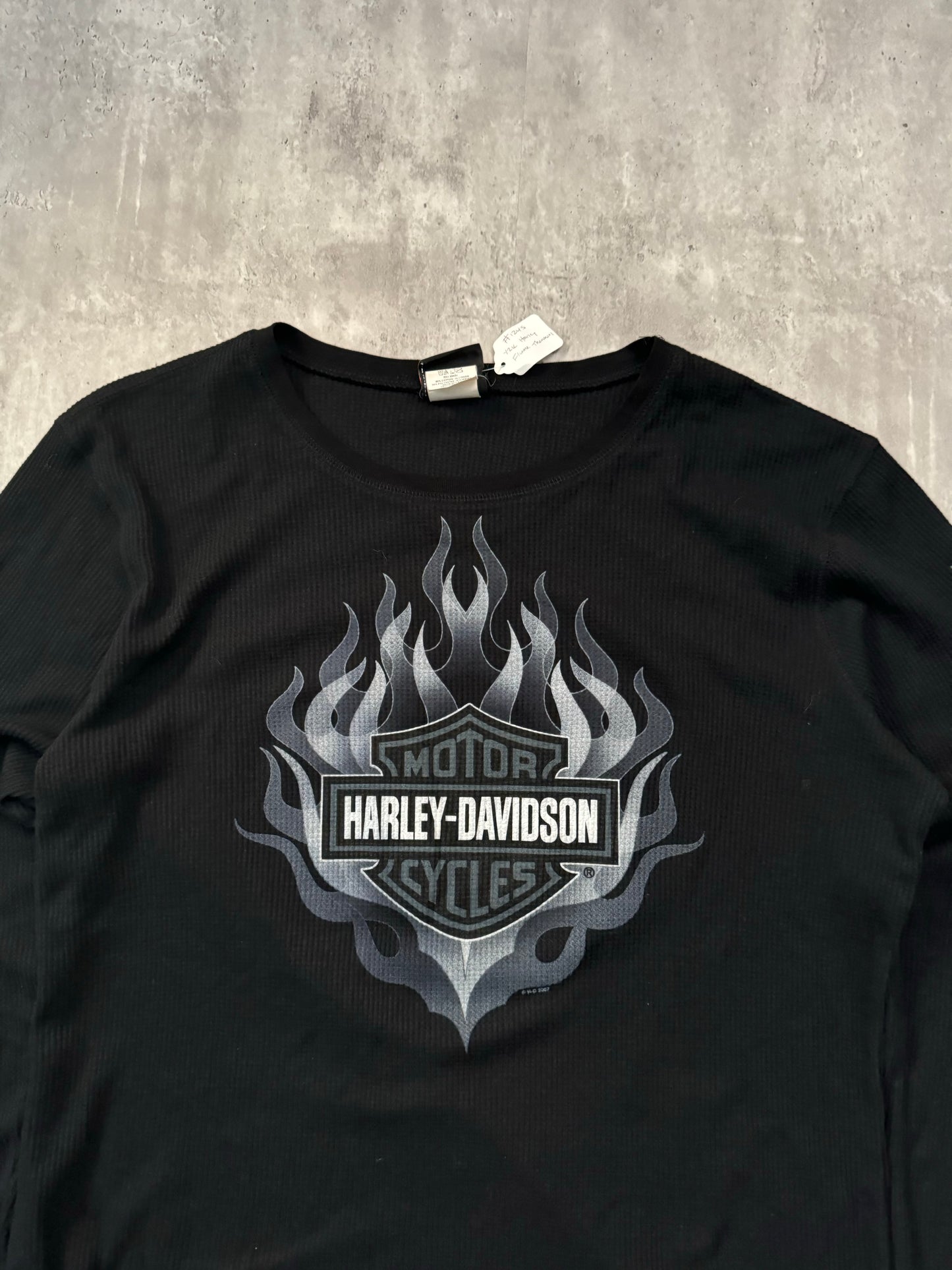 Y2K Harley Thermal Long Sleeve - XL