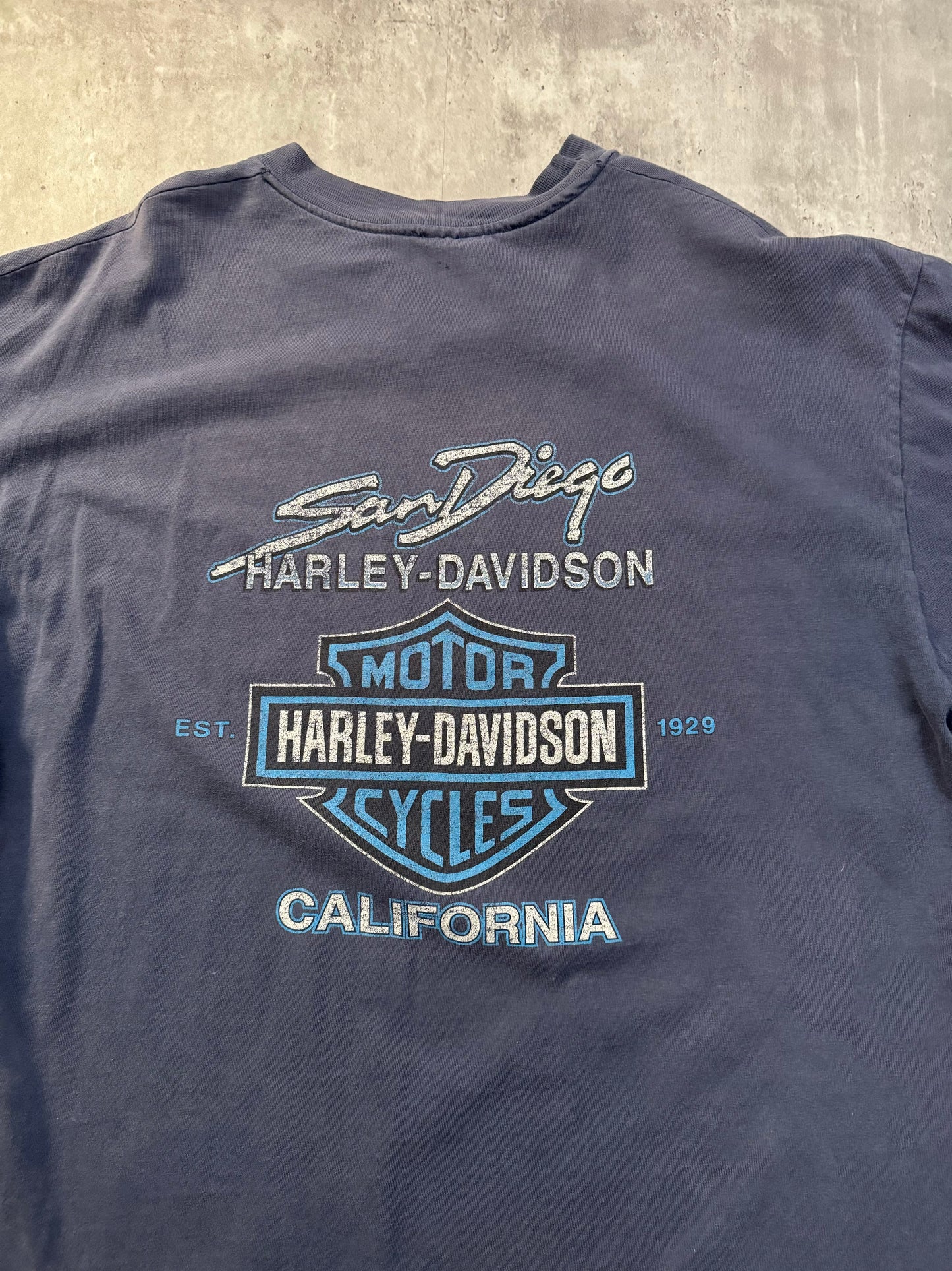 90's Harley Davidson San Diego T-shirt - L