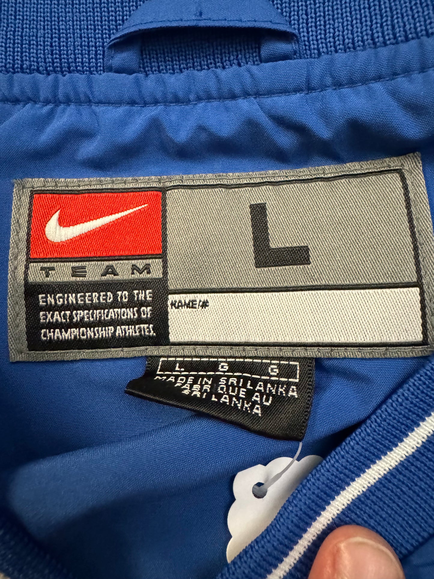 Y2K Nike Center Swoosh WIndbreaker - L