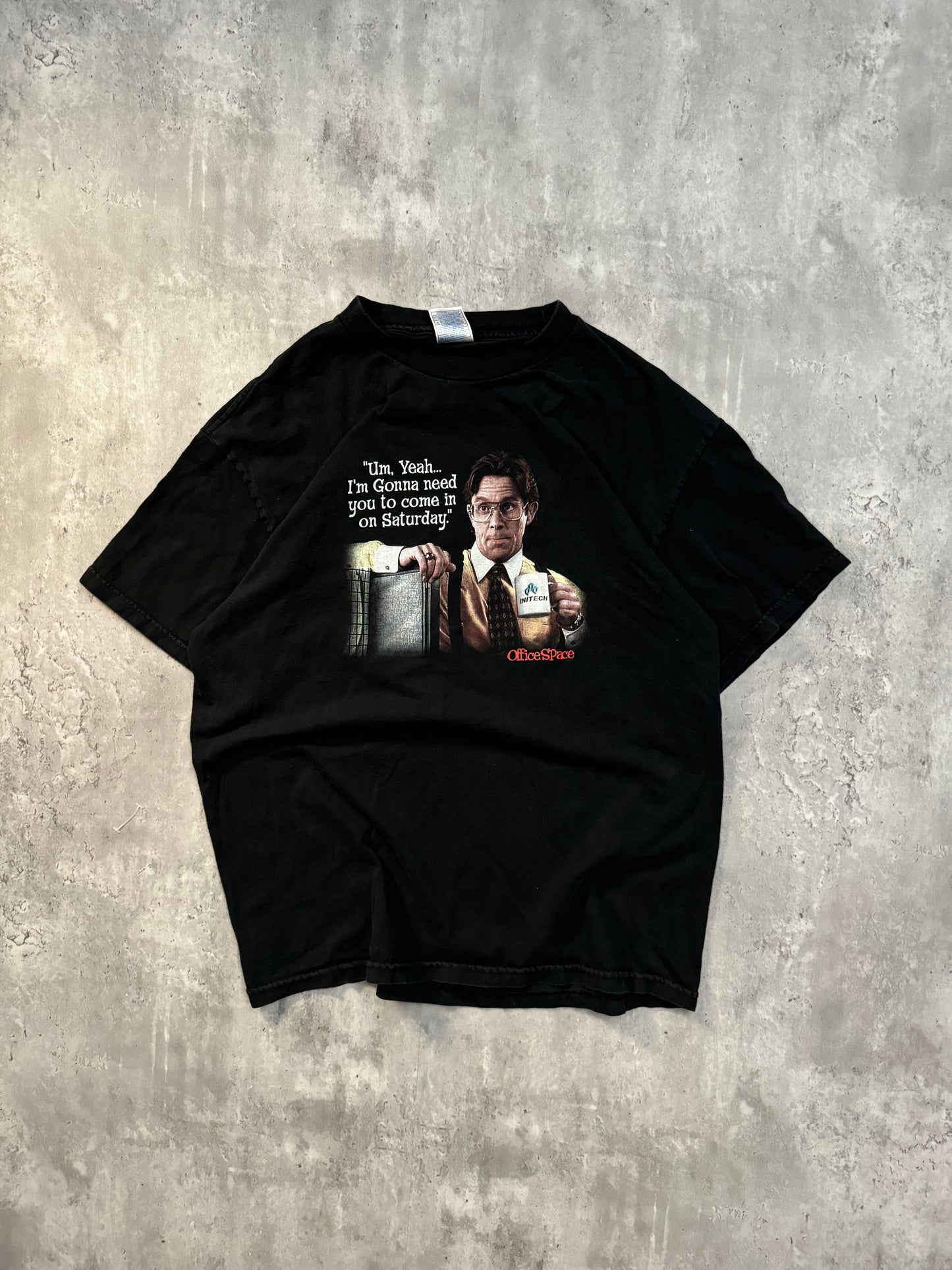 Vintage Office Space Movie T-shirt - L