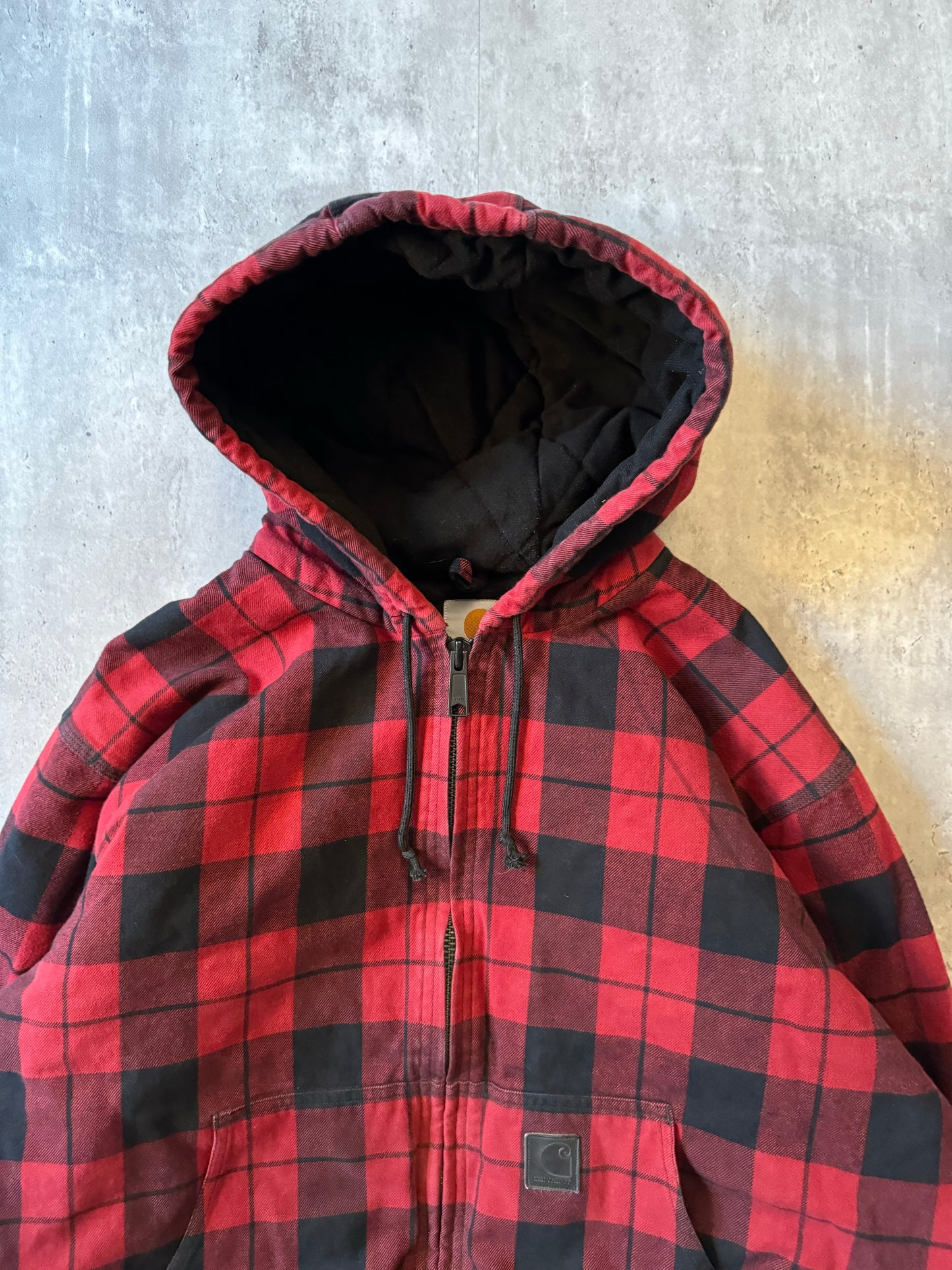 Plaid Carhartt Active Jacket - L