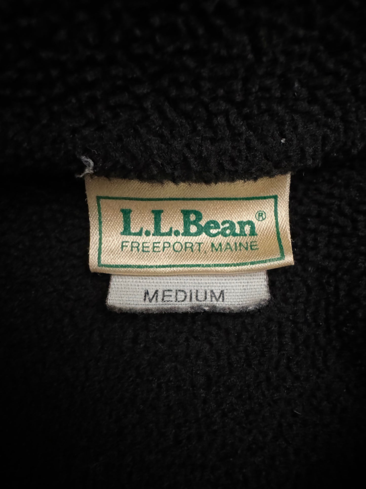 90's LL Bean Fleece Made in USA - M