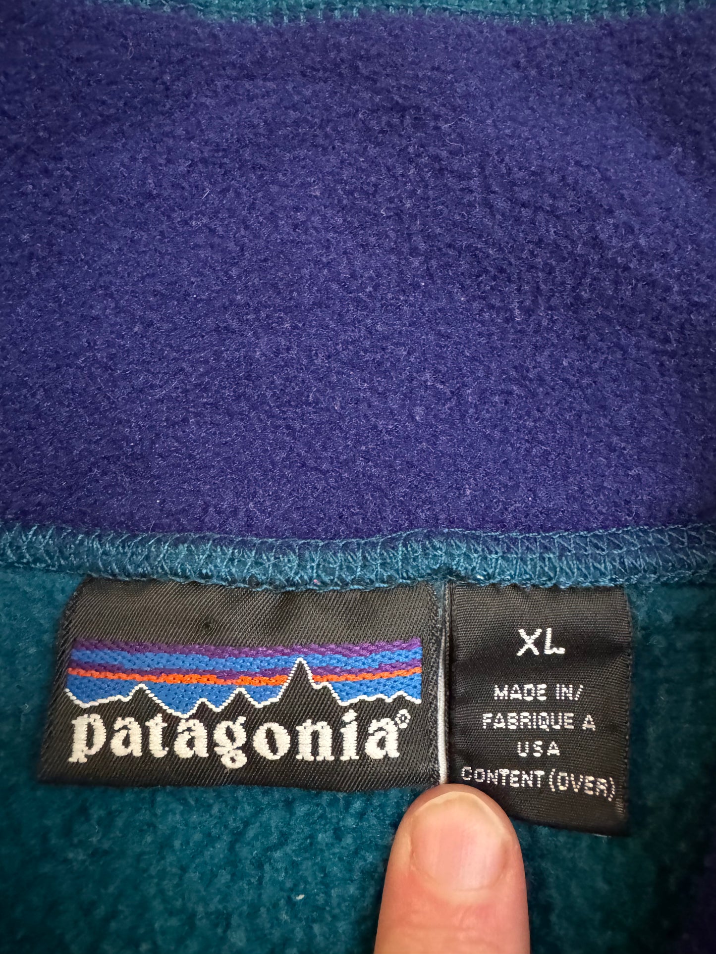 90's Patagonia Fleece Made in USA - XL