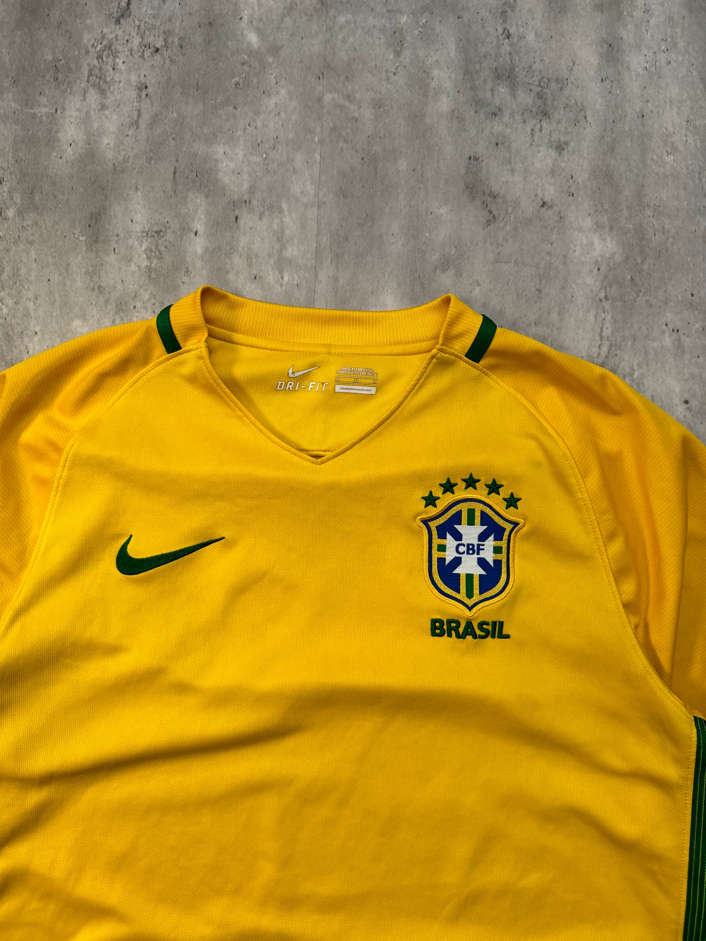 Nike Brazil Soccer Jersey - M