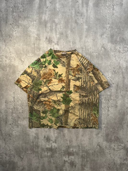 90's Camo T-shirt - XL