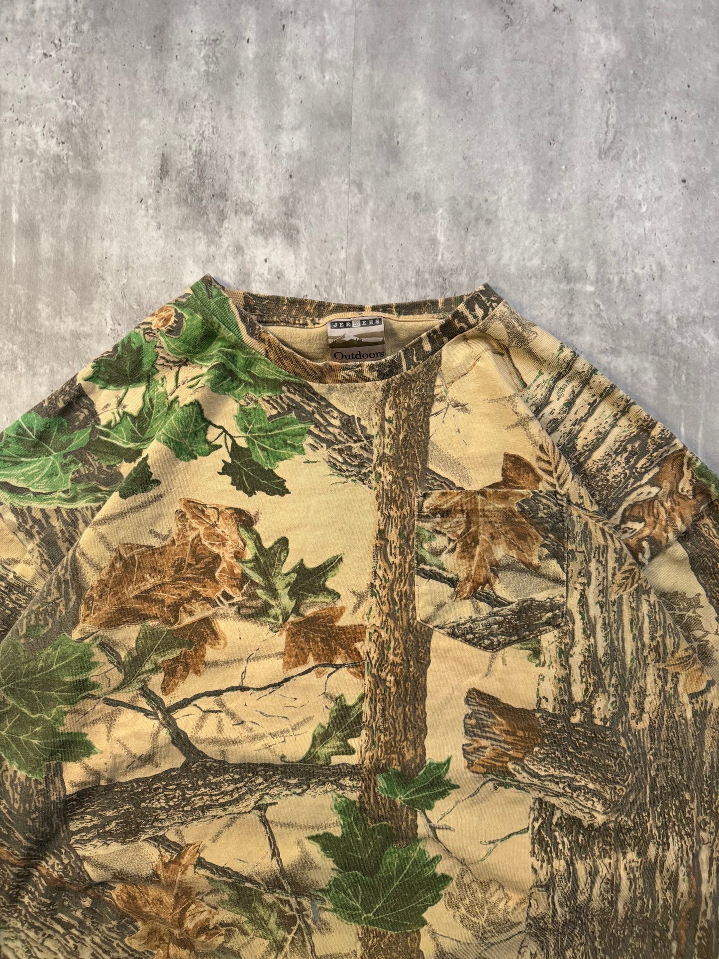 90's Camo T-shirt - XL