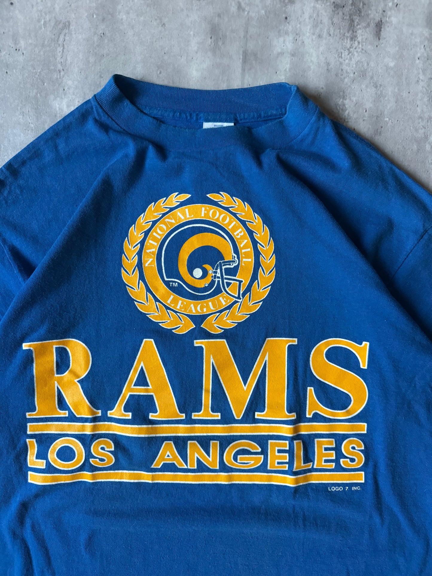 90's Los Angeles Rams T-shirt - L