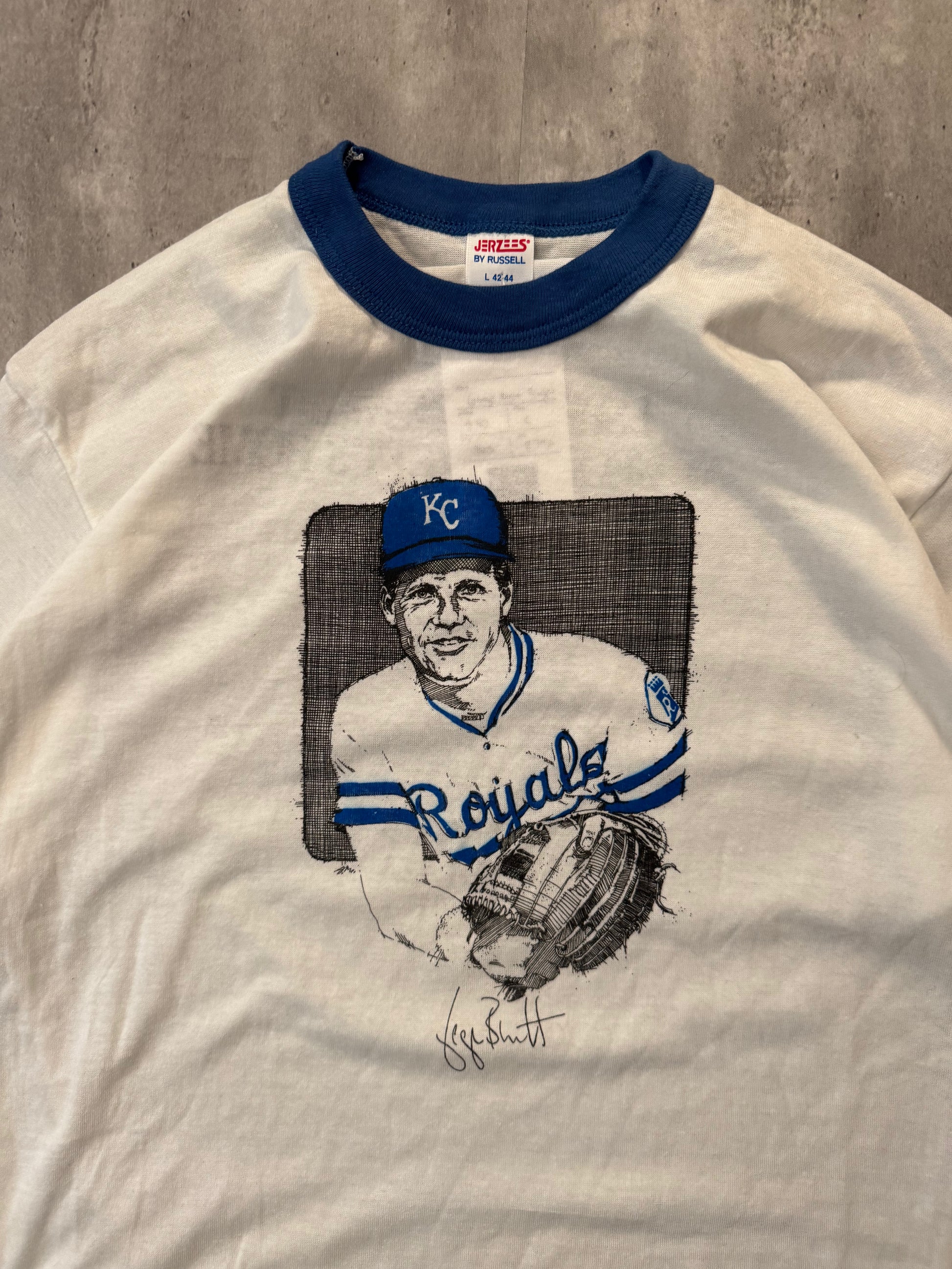 S Ringer L 80's George Brett Ringer - L – Racing Club