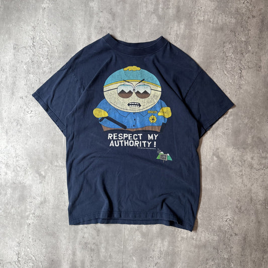 South Park Cartman Respect My Authority Graphic T-Shirt L