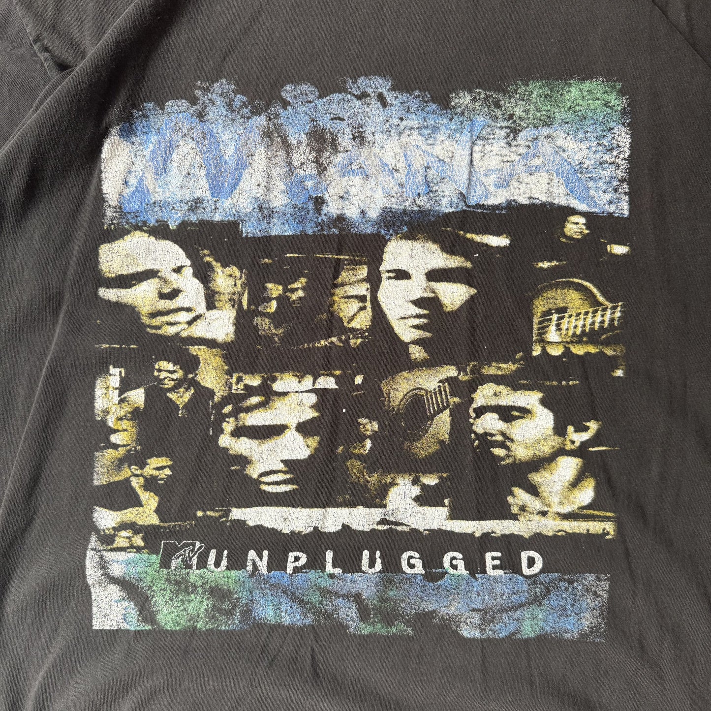 Vintage Santana US Tour 1999 MTV Unplugged Black T-Shirt - L