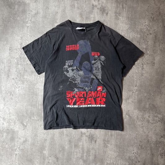 Nike Air Jordan Sportsman Year Graphic T-Shirt Black Size L