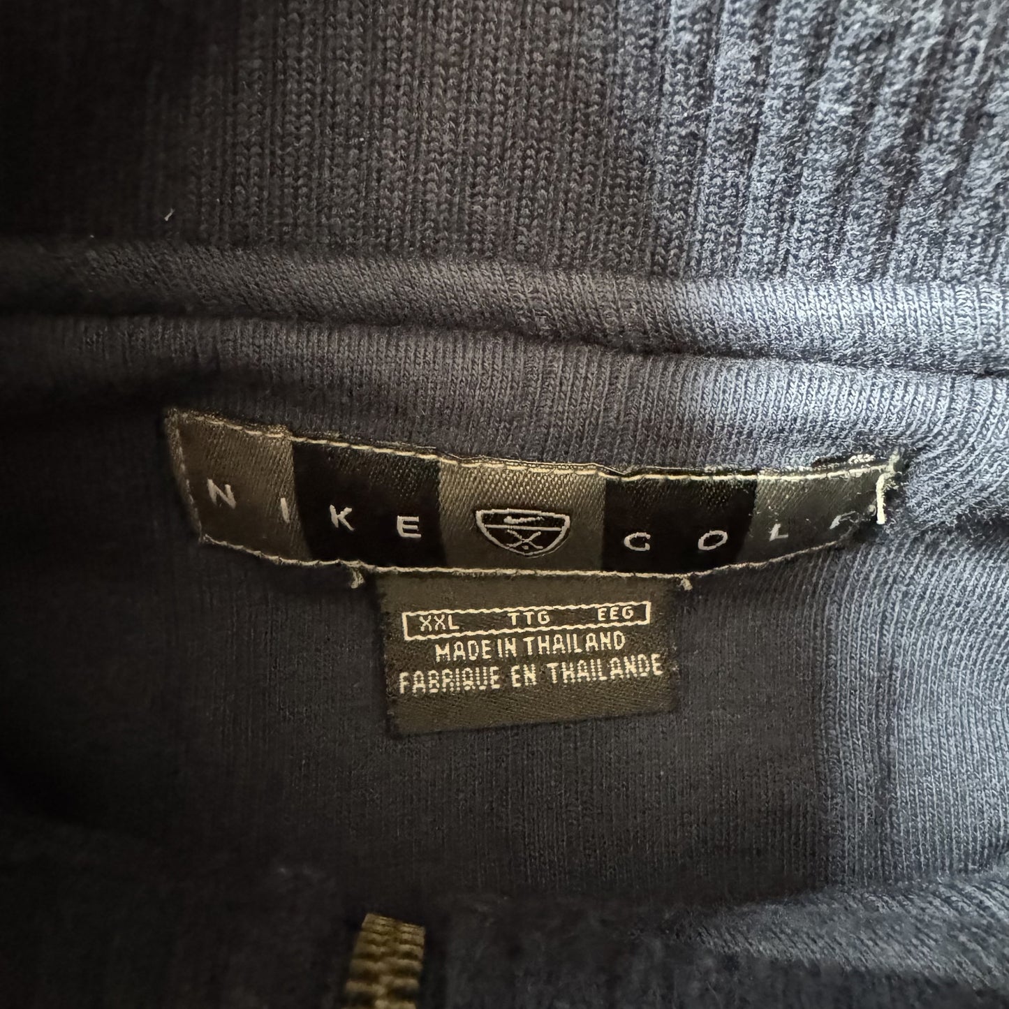 Nike Fairway Fresh Golf Navy Half-Zip Pullover Sweater XXL