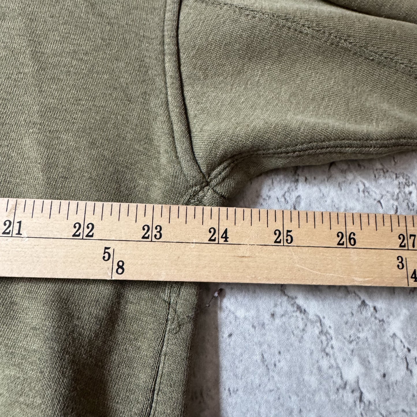 Galt Sand Olive Green Notre Dame Sweatshirt - L
