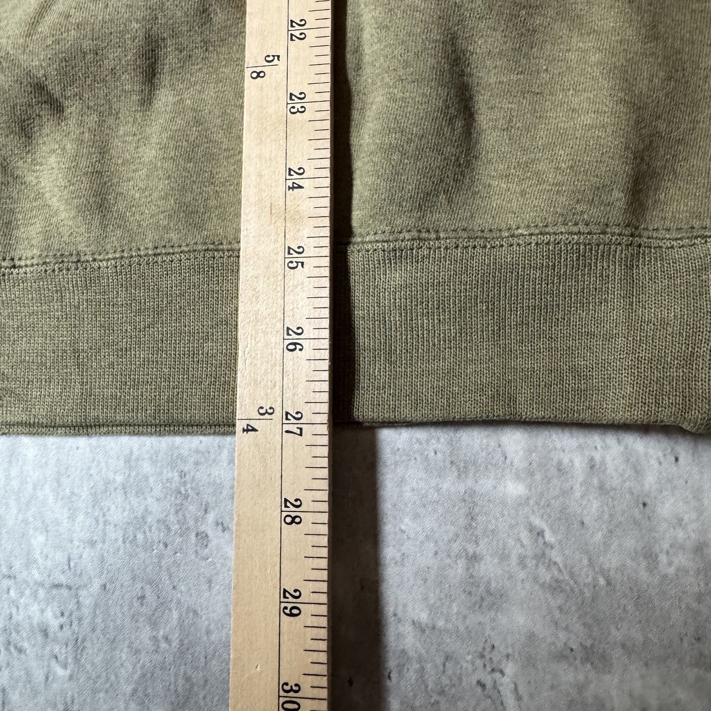 Galt Sand Olive Green Notre Dame Sweatshirt - L