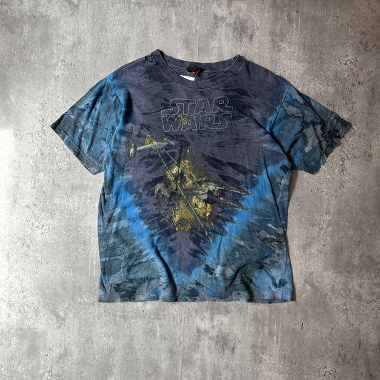 Vintage Star Wars Tie-Dye Graphic T-Shirt - M