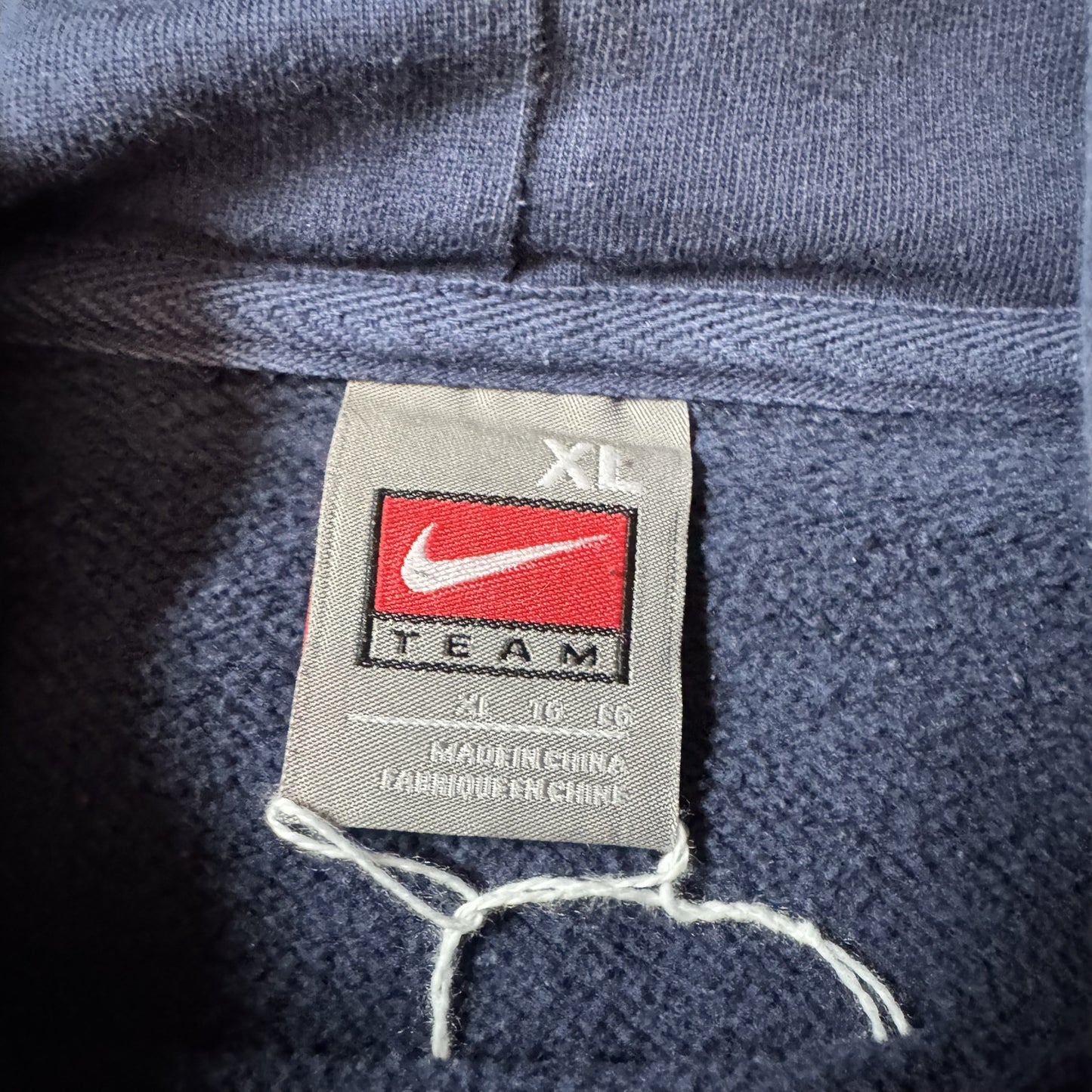 Nike Team Utah State Navy Blue Hoodie - XL